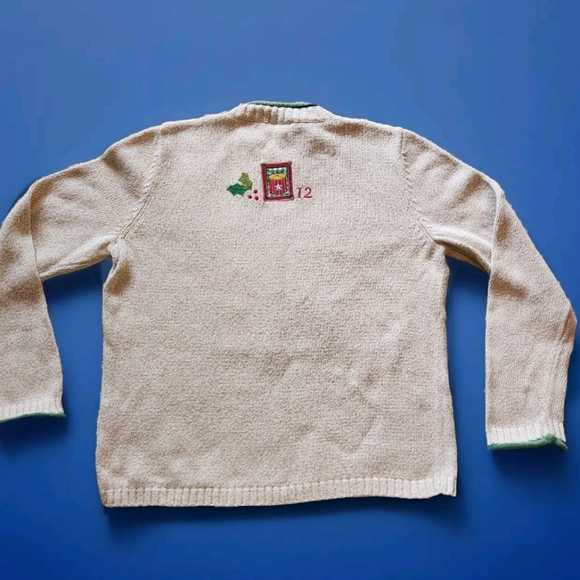 VTG Christopher & Banks 12 Days of Christmas Sweater  Size M - Picture 9 of 9